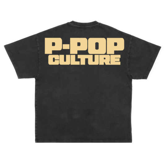 KARAN AUJLA GLOBE STAR OVERSIZED T-SHIRT