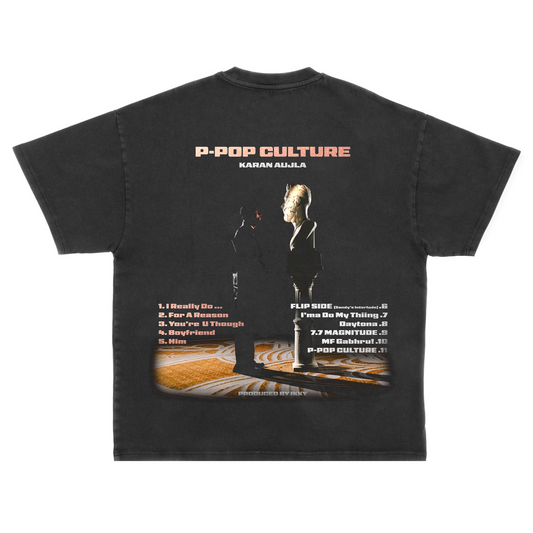 KARAN AUJLA P-POP CULTURE OVERSIZED T-SHIRT