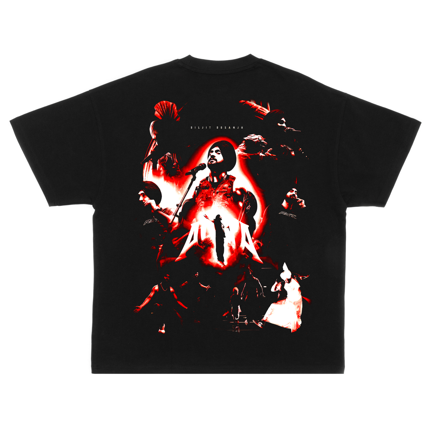 DILJIT DOSANJH AURA HEAVEN OVERSIZED T-SHIRT