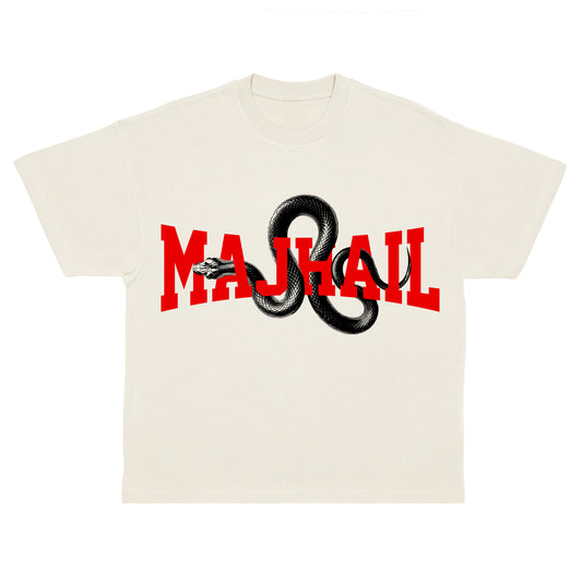 MAJHAIL SERPENT OVERSIZED T-SHIRT
