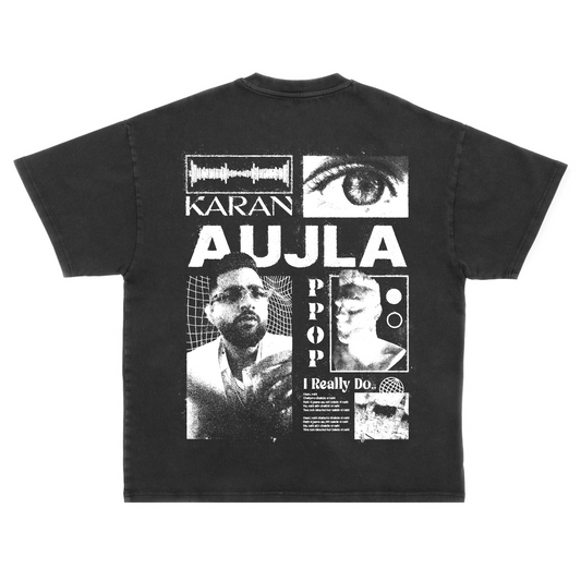 KARAN AUJLA GRAPHIC OVERSIZED TSHIRT
