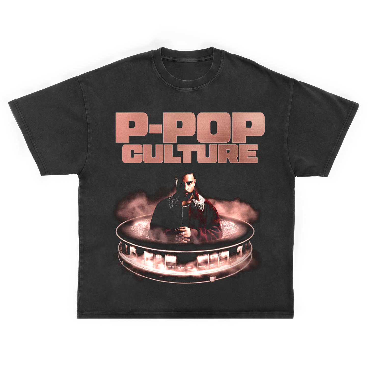 KARAN AUJLA P-POP CULTURE OVERSIZED T-SHIRT