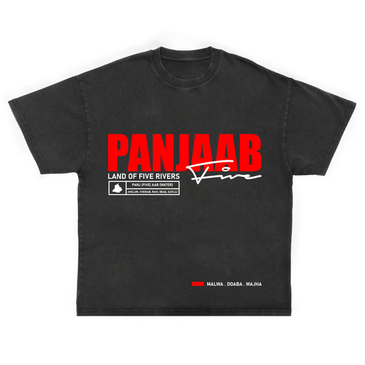 PANJAAB 5 RIVERS OVERSIZED T-SHIRT