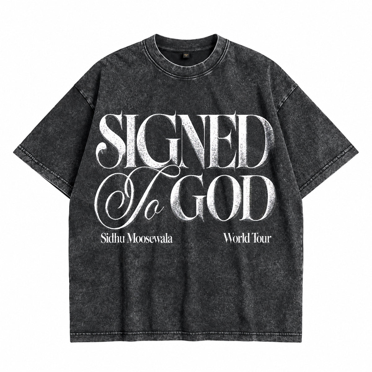 SMW SIGNED TO GOD SCRIBBLED LEGACY OVERSIZED T-SHIRT