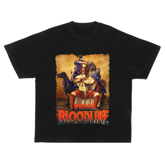 WARRIOR BLOODLINE GRAPHIC OVERSIZED T-SHIRT
